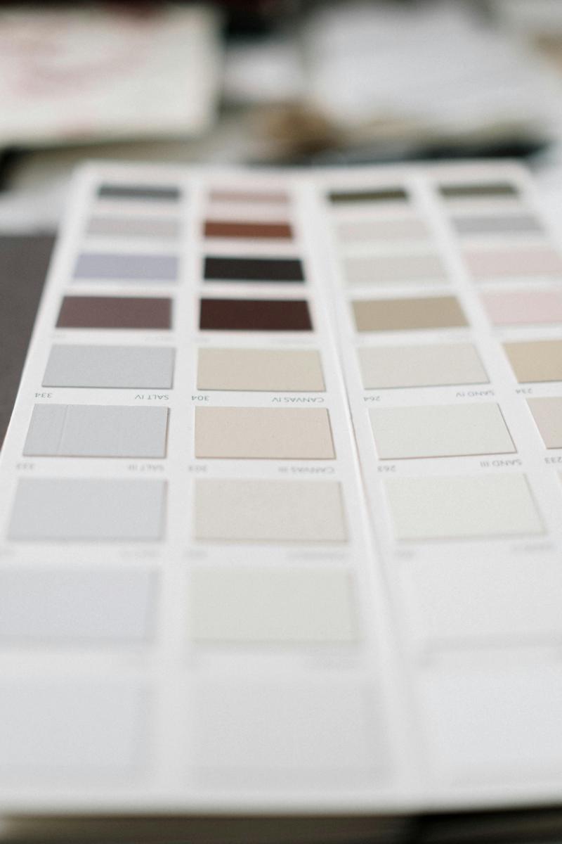 paint swatches
