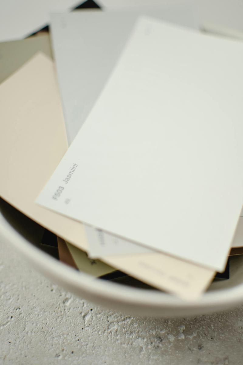 paint swatches